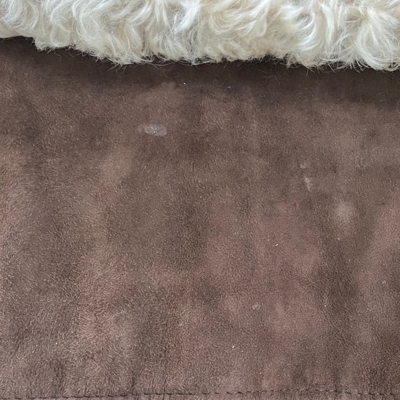 Vintage Lambskin penny lane suede shearling chocolate brown coat- medium - Picture 10 of 16